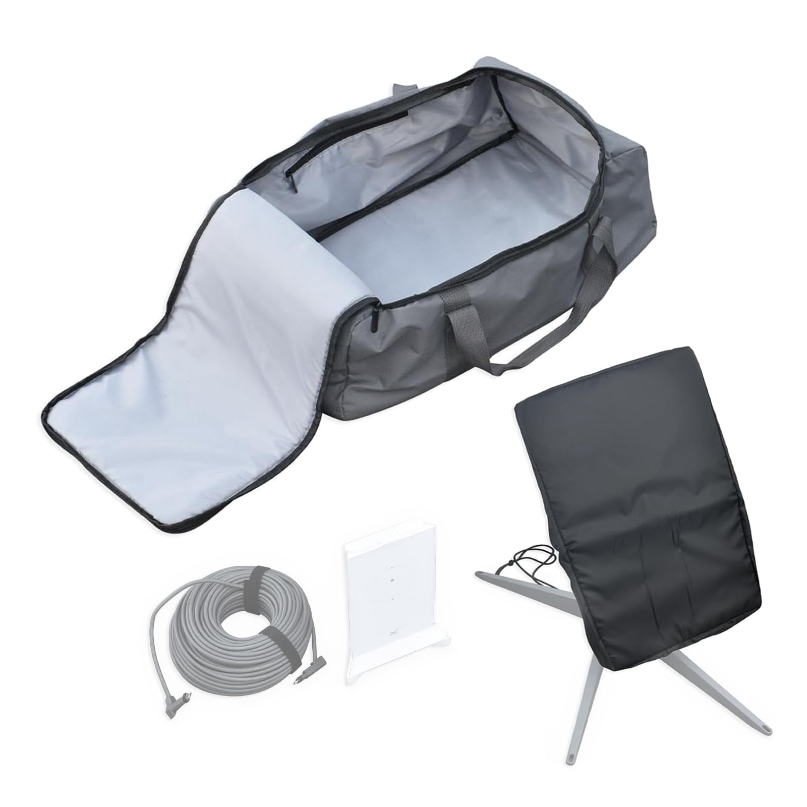 FUBESK Reiskoffer voor Starlink voor Mini Dish, Pipe Adapter en