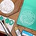 Easy Cut Stencil Sheet Set of 24-12”x12” Acetate Mylar for Cricut Vinyl Cutting – Craft Material