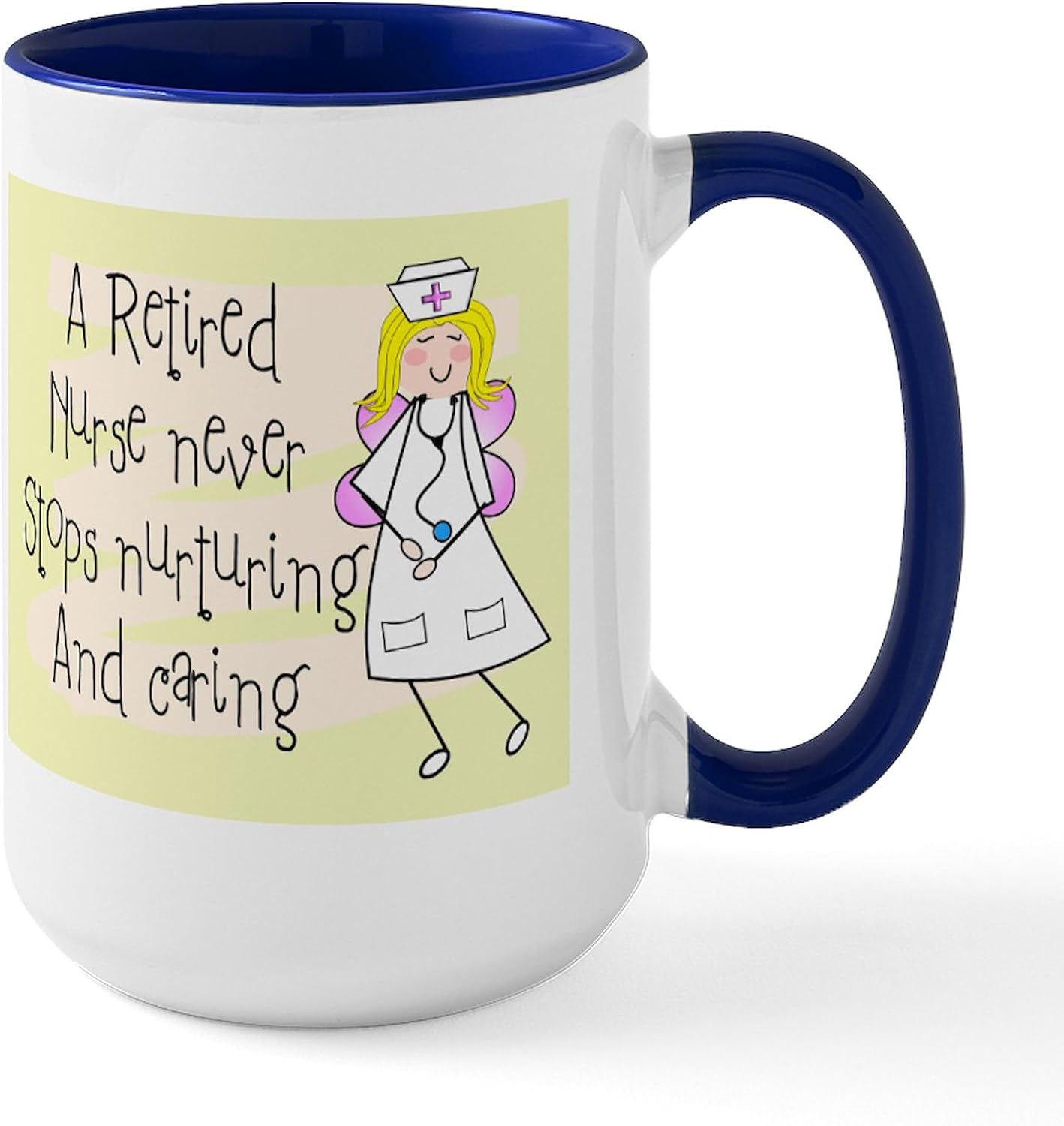 CafePress Super Nurse Copy Mugs 15 oz (444 ml) Ceramic Coffee Mug