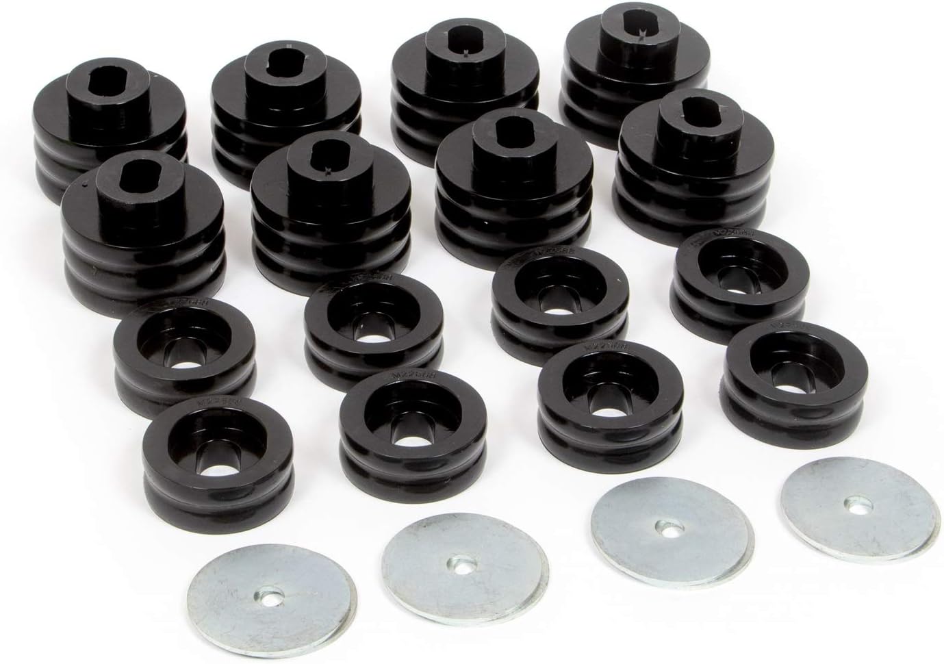 Daystar KG04025BK 99-14 GM/Chevy 2500 Body Bushings Black Set Daystar