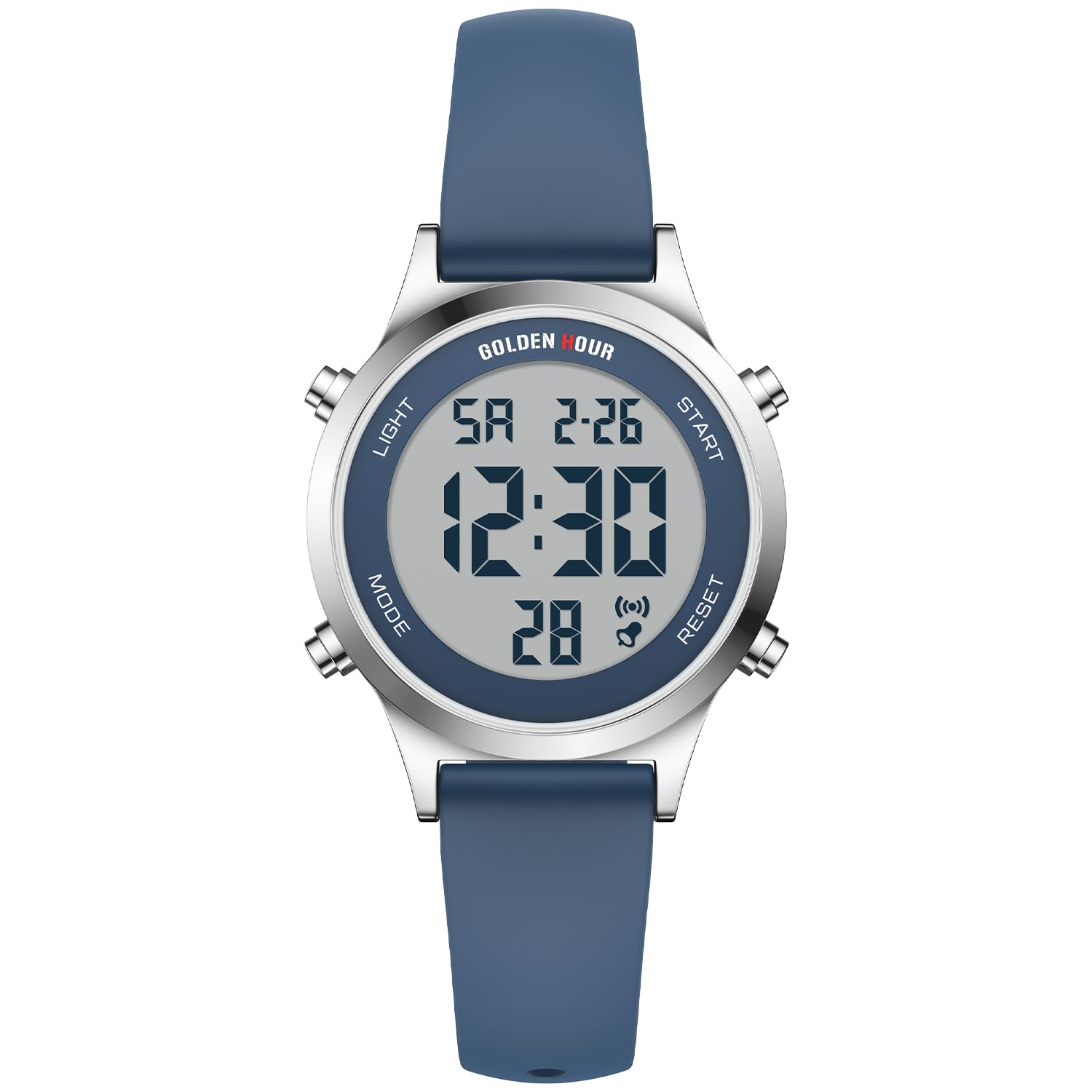 GOLDEN HOUR Waterproof Women's Digital Sports Watch
