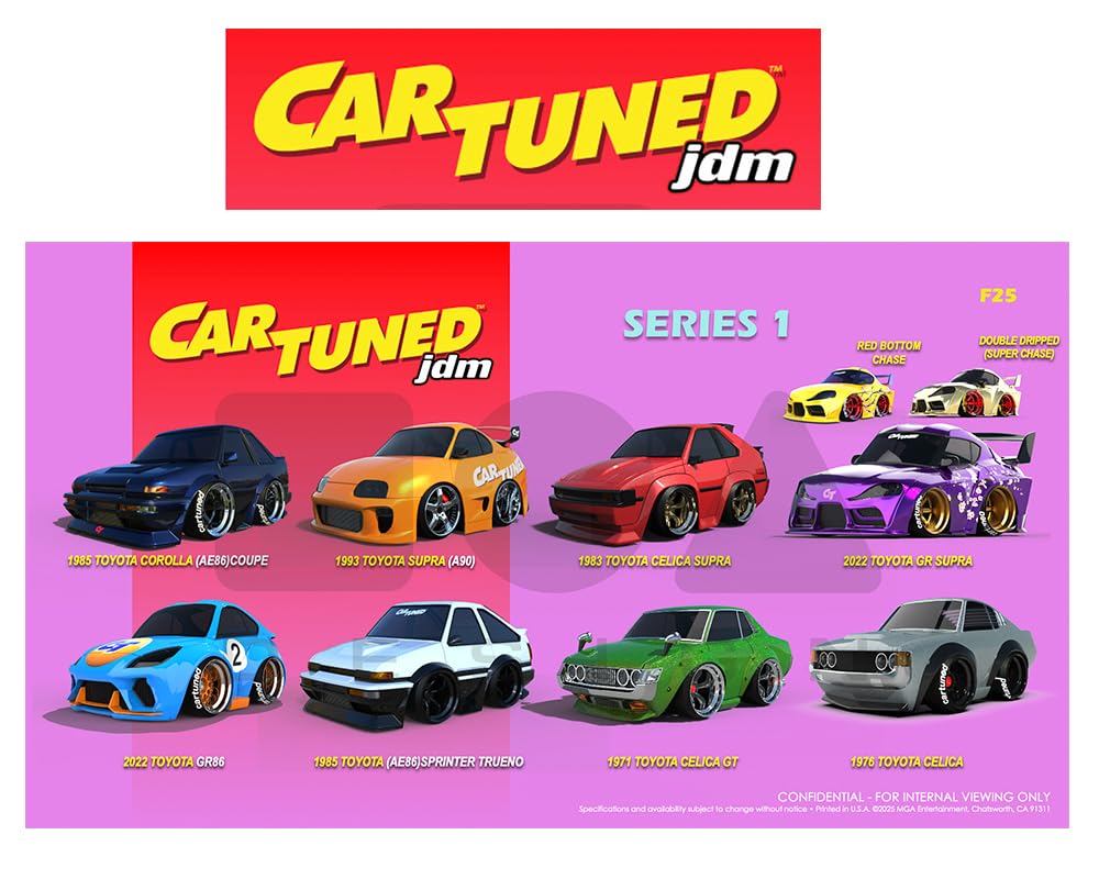 Amazon.com: Diecast Model Car Compatible with CarTuned 1:64 JDM