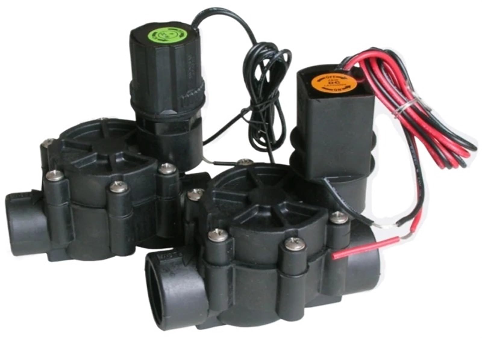 Électrovanne 24V 220V en nylon pour système d'arrosage de ferme et de jardin