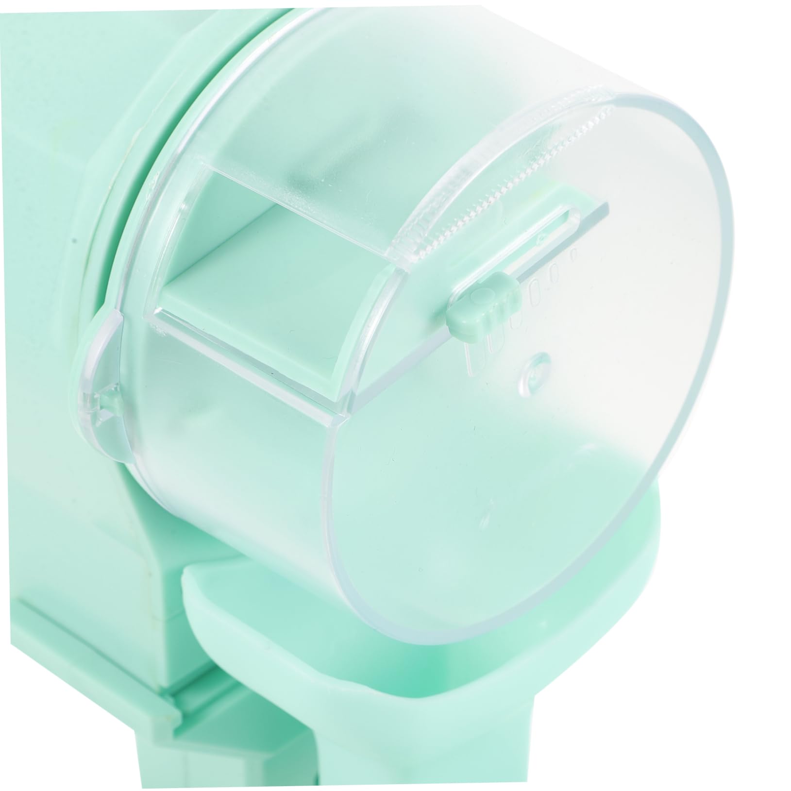YARNOW Alimentación Automática para Reptiles Heno De Conejillo De Indias Alimentador Geco Alimento Comida De Gecko Crestado Comedero De Agua para Pollos Conejo Light Green El Plastico