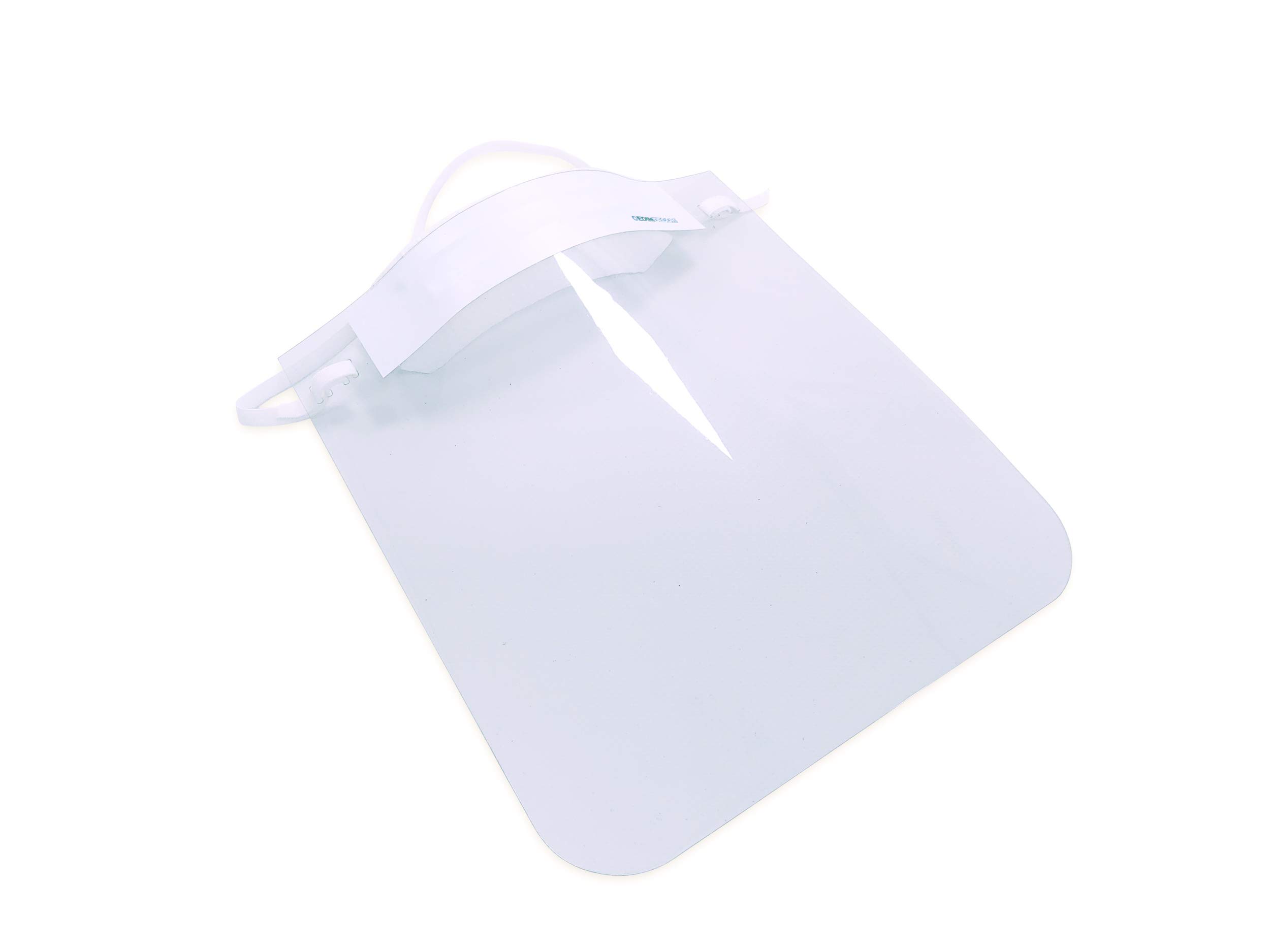 Pack de 10 Uds. | Pantalla de protección Facial Transparente | Visera protección máscara Facial | Medida 23 x 26 cm | Protección antisalpicaduras