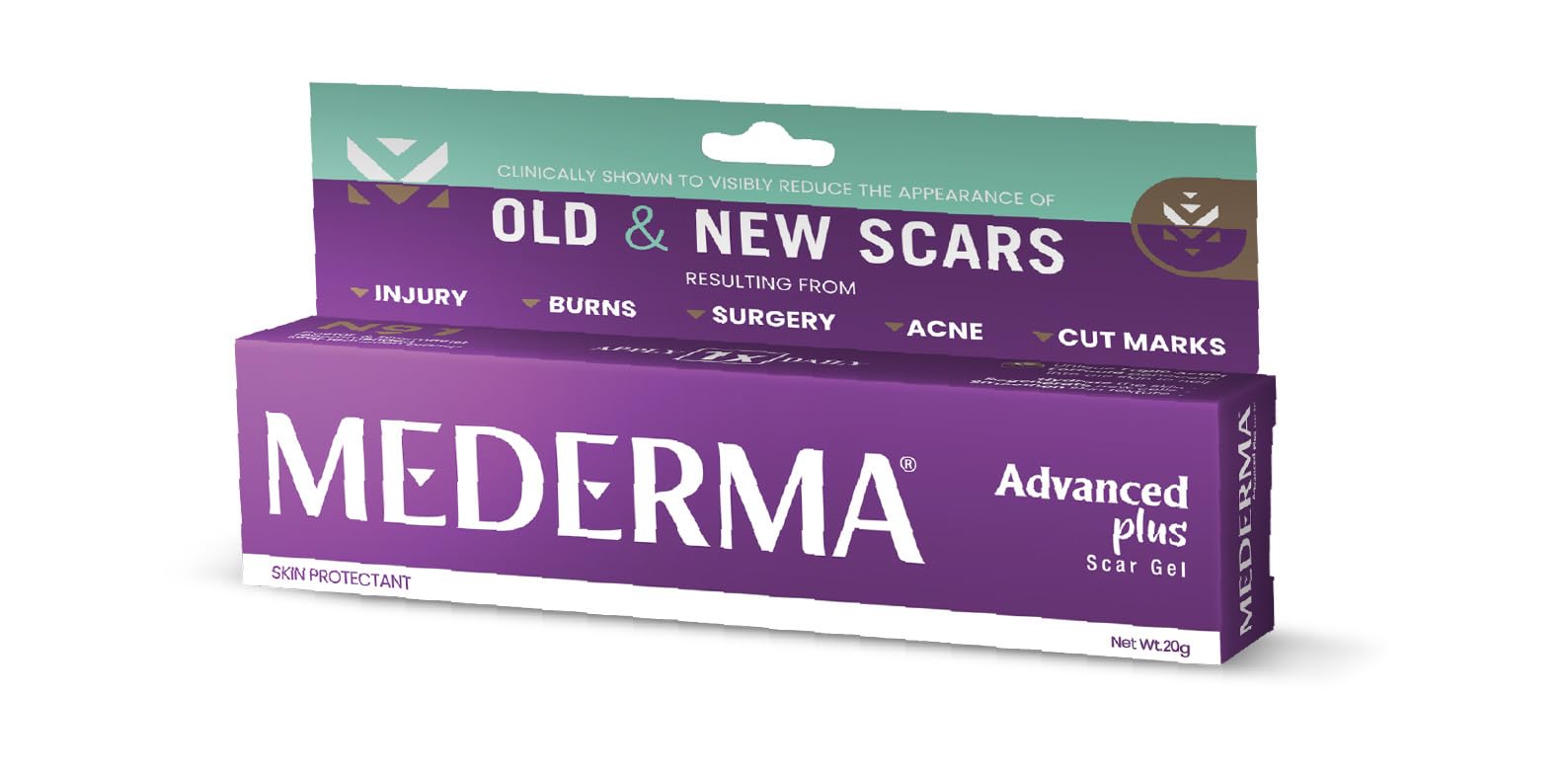 Mederma Advanced Plus Scar Gel | Scar Removal gel for Face & Body | Burn, Acne, Injury & Surgery Scar Removal Gel| For Men Women | 20g (B0D315LHK3) Amazon Price History, Amazon Price Tracker