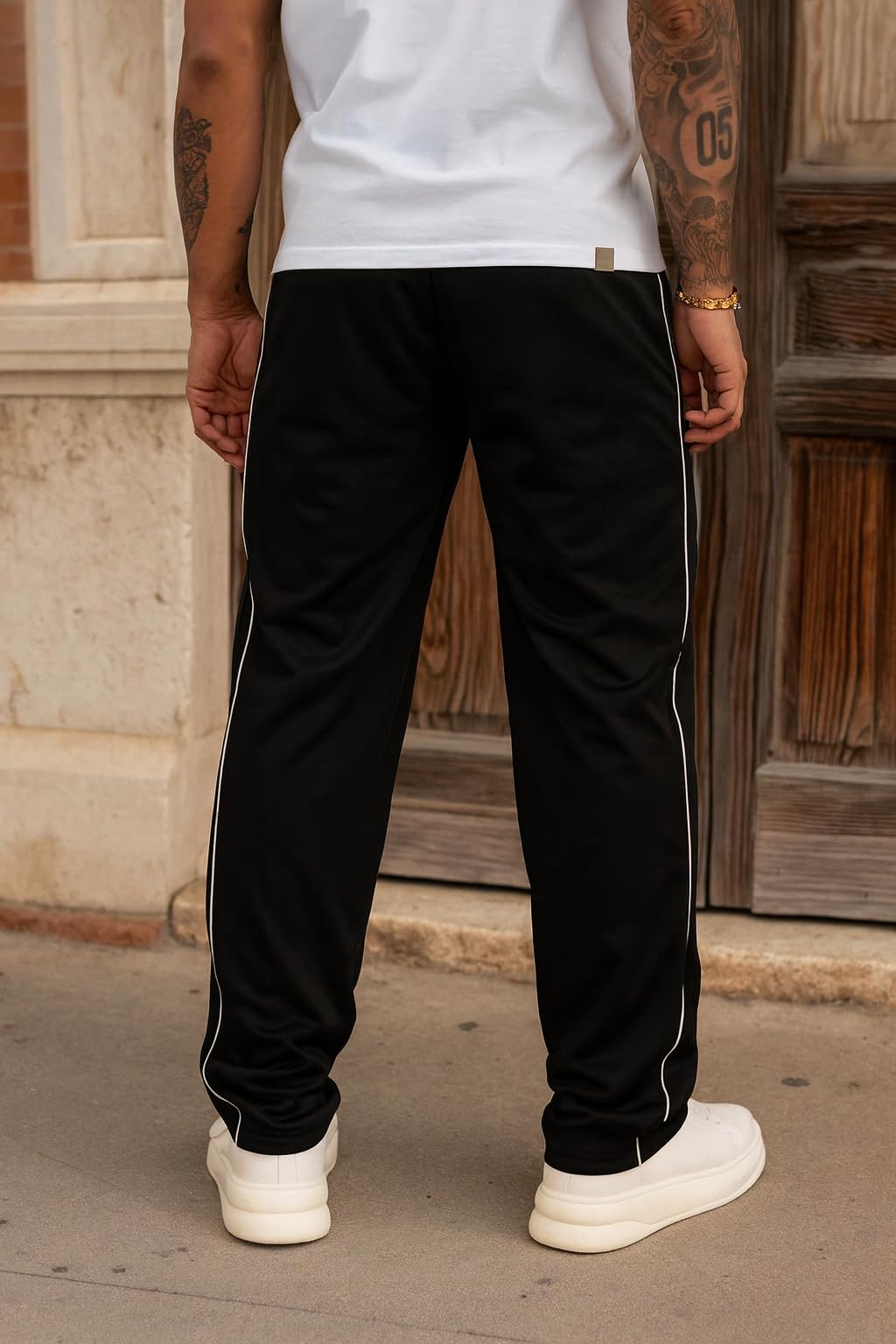 Paralians Pantaloni da allenamento da uomo, vestibilità ampia, eleganti e comodi, leggeri, per palestra, sport e abbigliamento casual