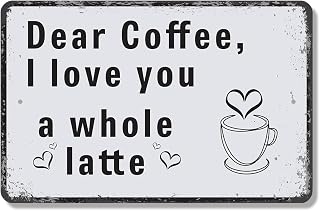 Coffee 8 Inch x 12 Inch Novelty Plastic Sign Life Begins After Brew Durable Weatherproof UV Protected Perfect for Kitchens Break Rooms Desks Fun Gift for Coffee Lovers Coworkers Students