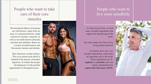 Miniatura 2 de Tiens Suplemento alimenticio de magnesio con vitaminas y minerales, tabletas espumosas TIENS (2.96oz) - Magnesio, vitamina B2, extractos de albahaca