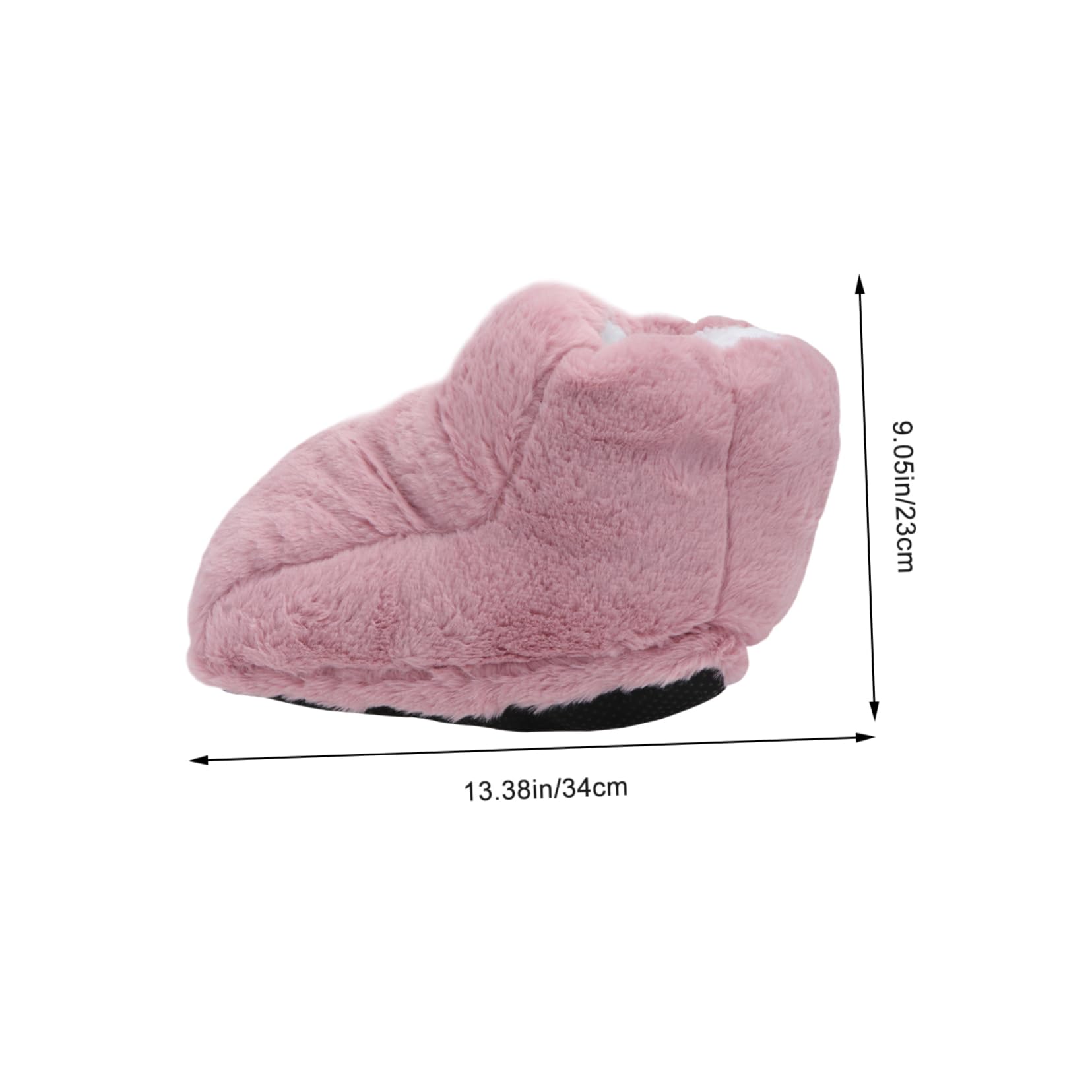 Ipetboom 1Pc Heated Foot Warmer Plush Electric Foot Warmer for Use Comfortable Non Slip Design for Long Hours of Work Hand Washable and Durable