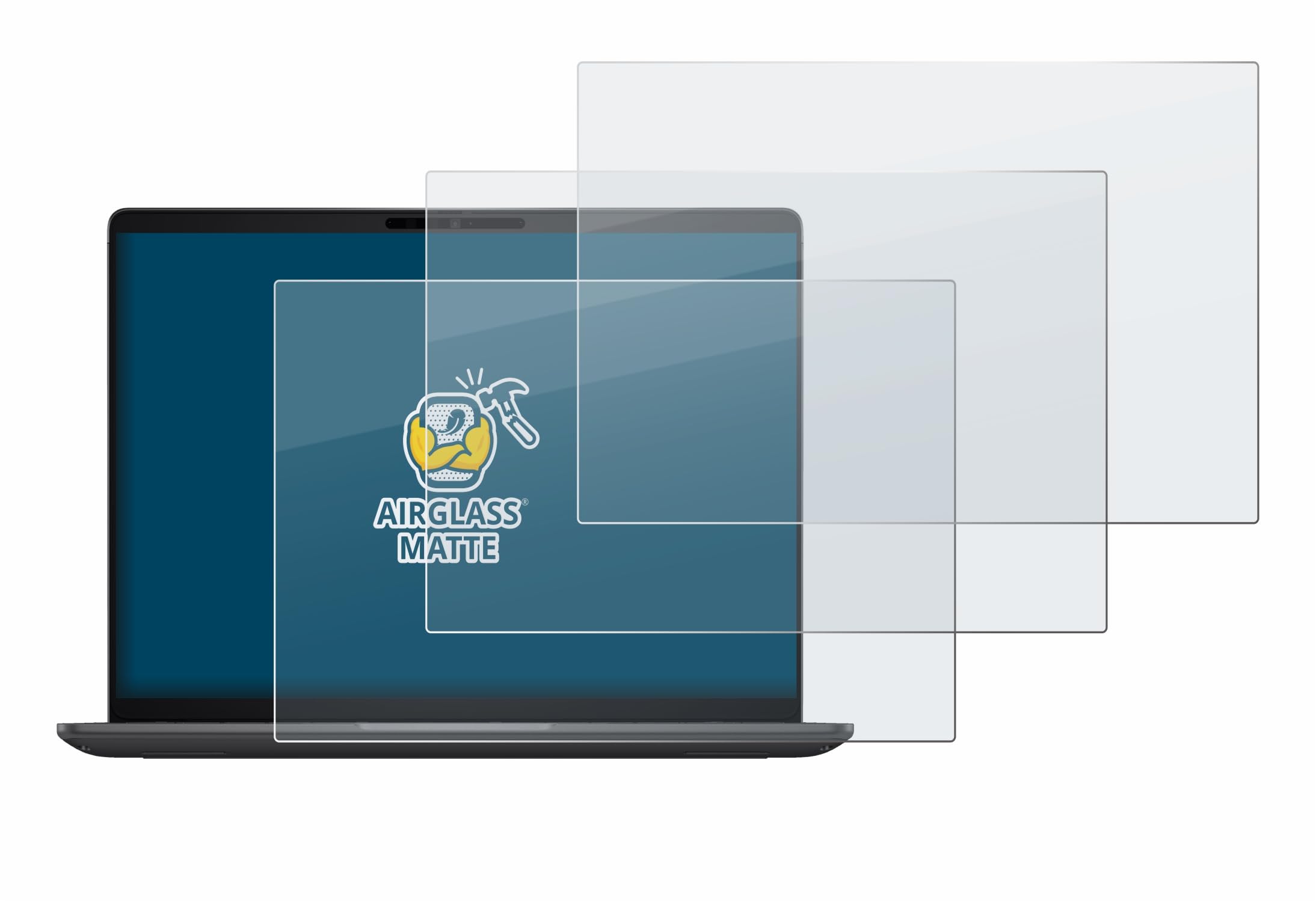 brotect Pellicola Vetro Opaca per Dell Pro Precision 5-Serie 14S PW514260 (3 Pezzi) Protezione Schermo [Anti-Riflesso, Durezza 9H]