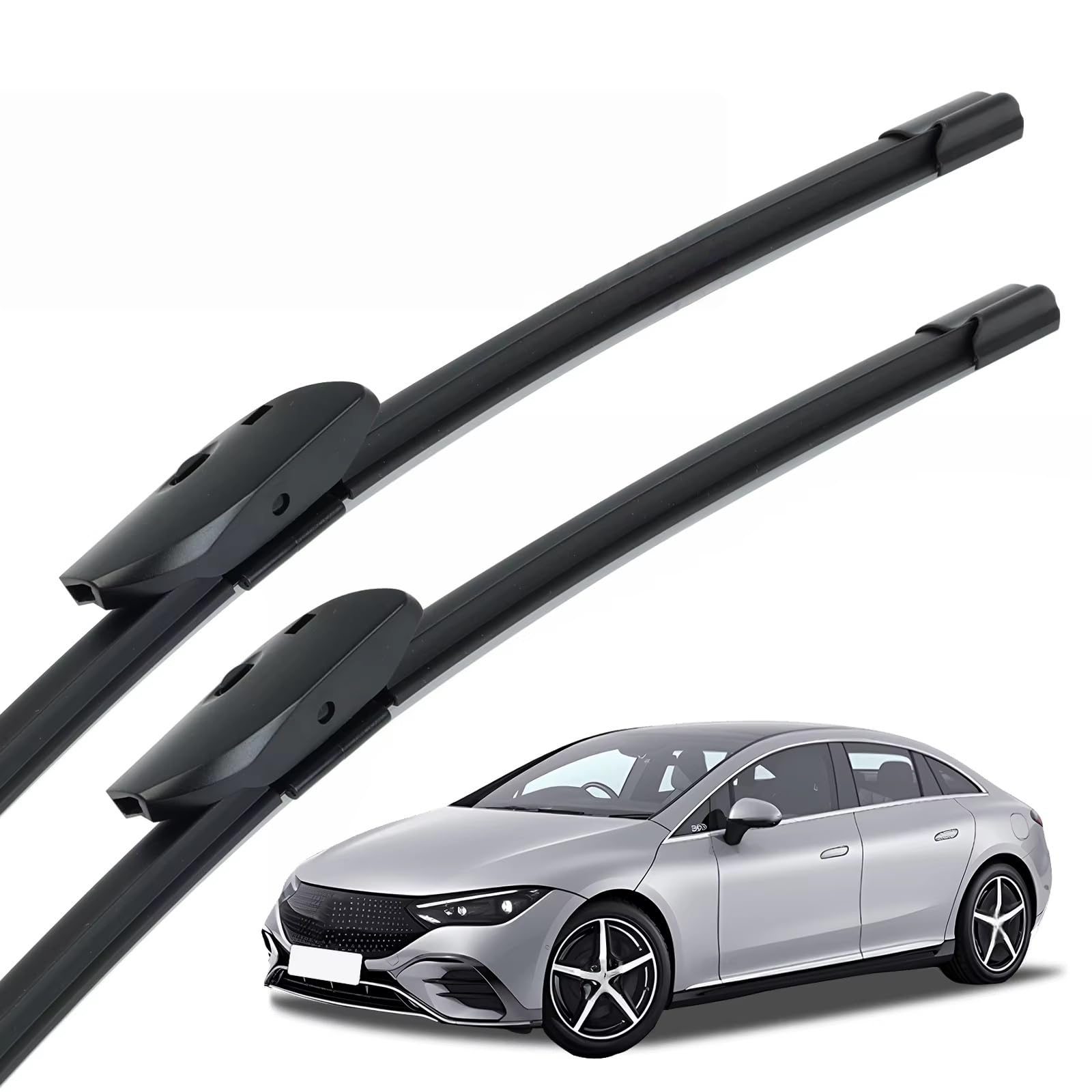 PAPEP Windscreen Wiper Blades for Mercedes-Benz EQE V295 2022-2026 26"+19", Front Replacement Wipers OEM Quality Water Repellent Rubber Automotive Windshield