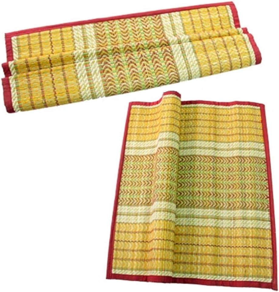 Odisha Ayurved Hub Hand Made Kusha Grass Aasan Mat, Set of 2 Pieces