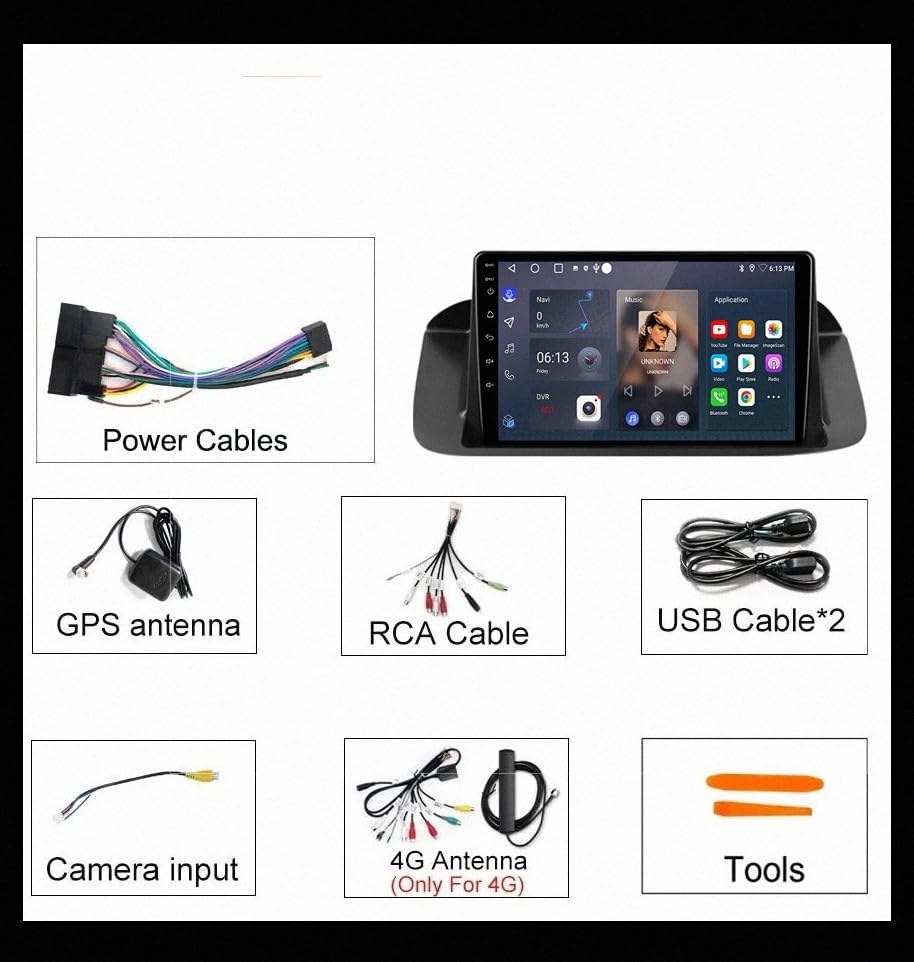 Navegador GPS para Honda Accord 8 que evita distracciones con mandos al volante 6