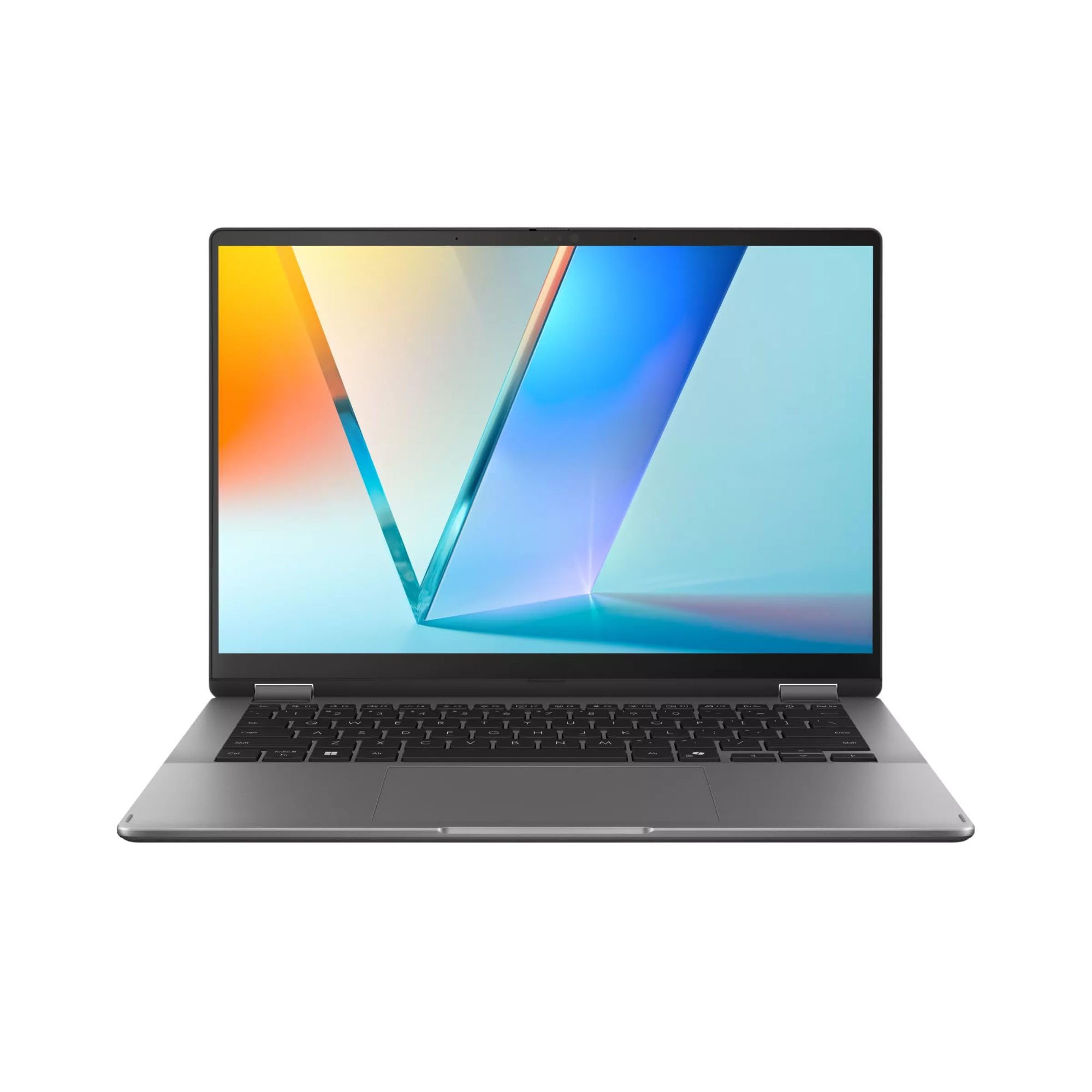 SIMPLETEK - PC Convertibile 14" Touch 16GB 480GB W11 (Ricondizionato) | PC convertibile 2-in-1, touchscreen OLED, LPDDR5X, SSD PCIe 4.0, Wi-Fi 7, tastiera retroilluminata italiana, Thunderbolt 4