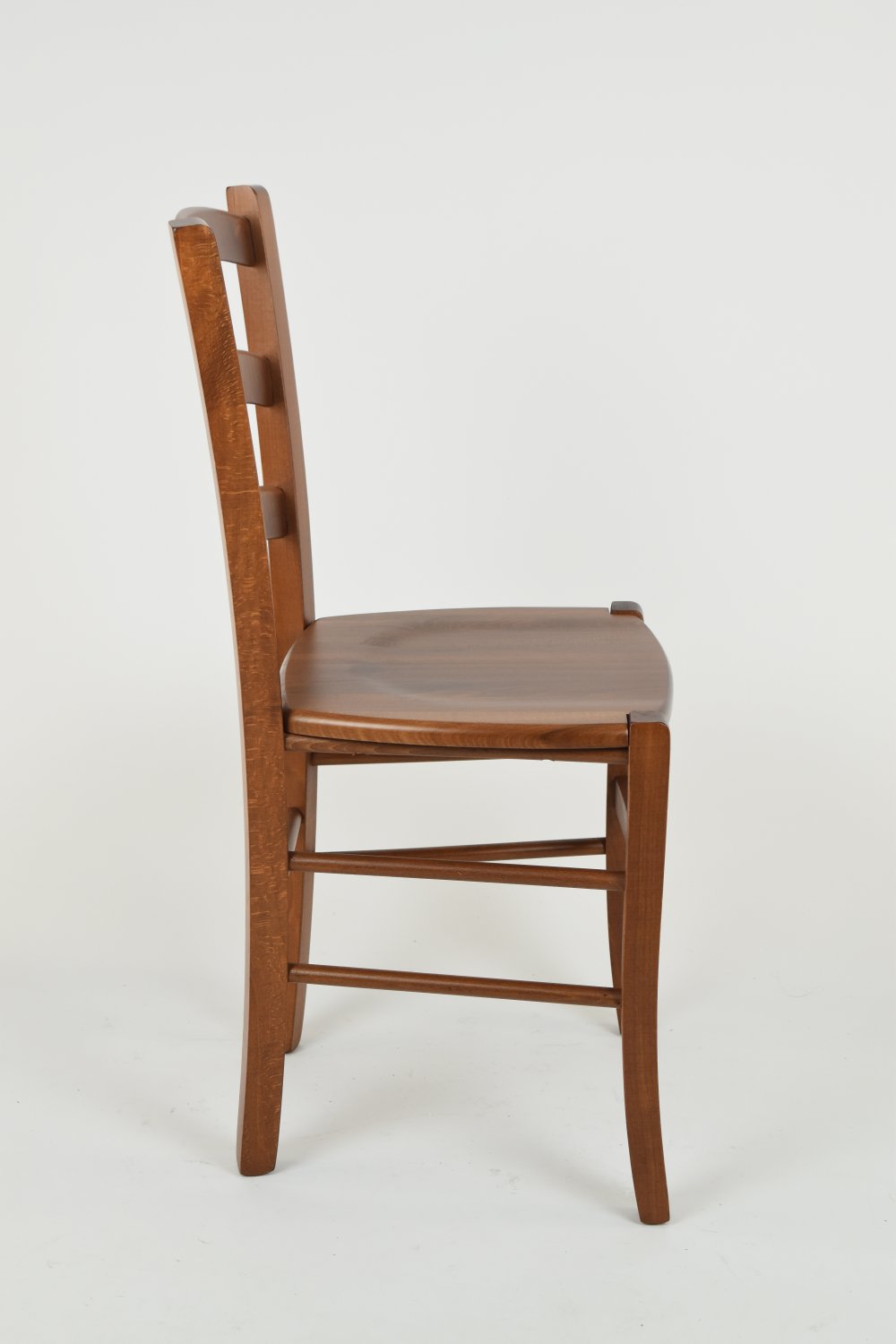 t m c s Tommychairs - Set 6 sillas Venice para Cocina y Comedor, Estructura en Madera de Haya Color Nuez Claro y Asiento en Madera