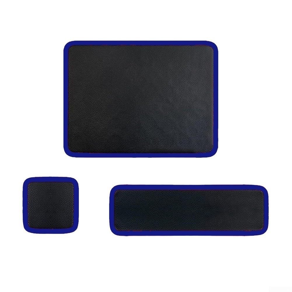 Tappetino magnetico flessibile per attrezzi, resistente, in pelle PU, per viti, bulloni e dadi, in garage o in cantiere, nero (A)