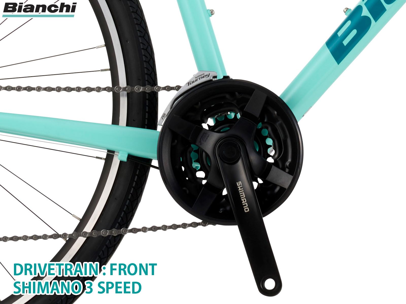 Amazon | BIANCHI(ビアンキ) 組立整備済 C-SPORT 1 Vブレーキ 3×8速