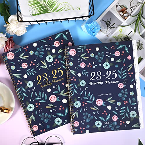 Monthly Planner 2023-2025 From July 2023 To June 2025, 2 Year Monthly Calendar Planner With Tabs, Inner Pocket, 9'' X 11'' #TOP1