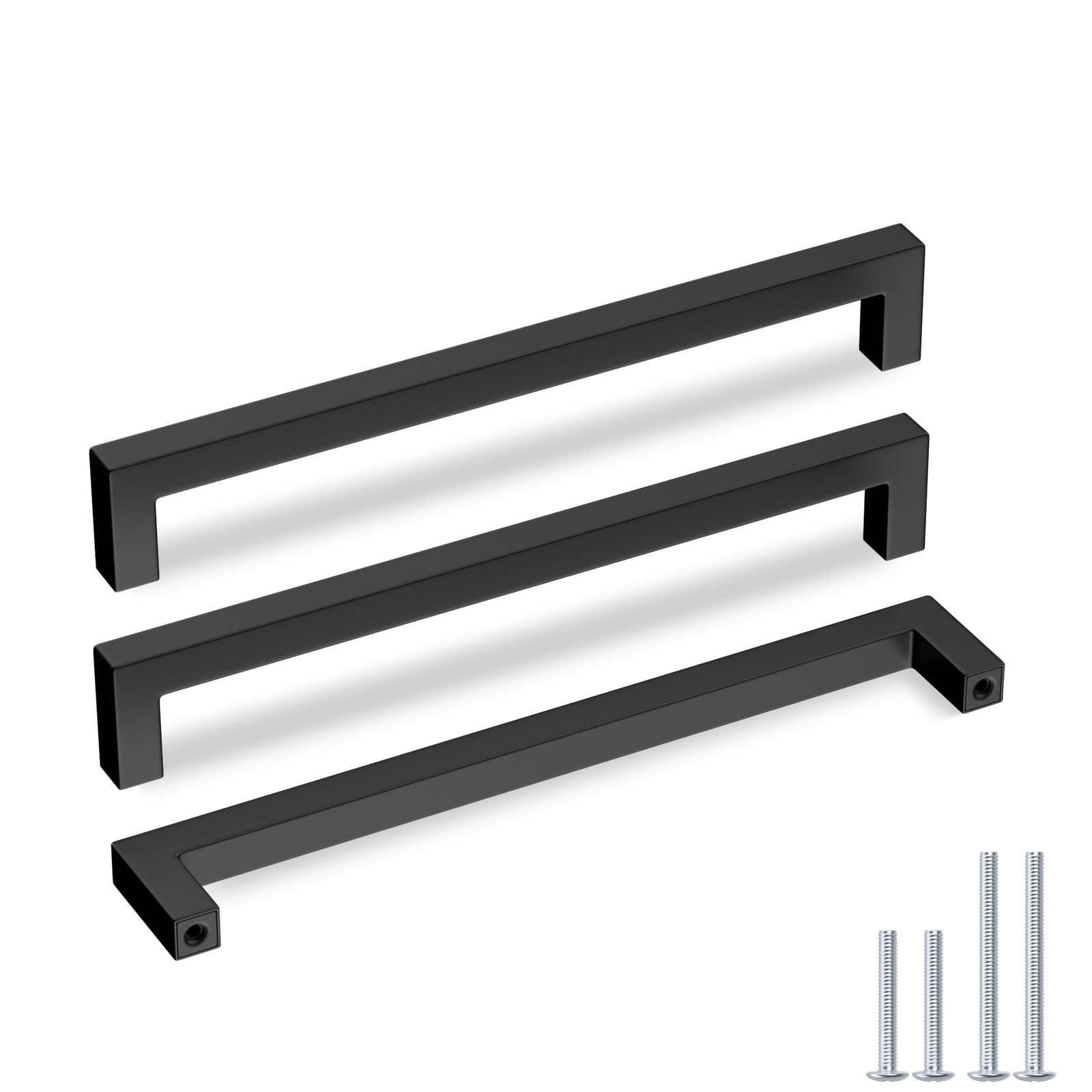 Black Cabinet Handles - Kitchen Drawer Pulls -28 Black Cabinet Handles - Kitchen Drawer Pulls -28