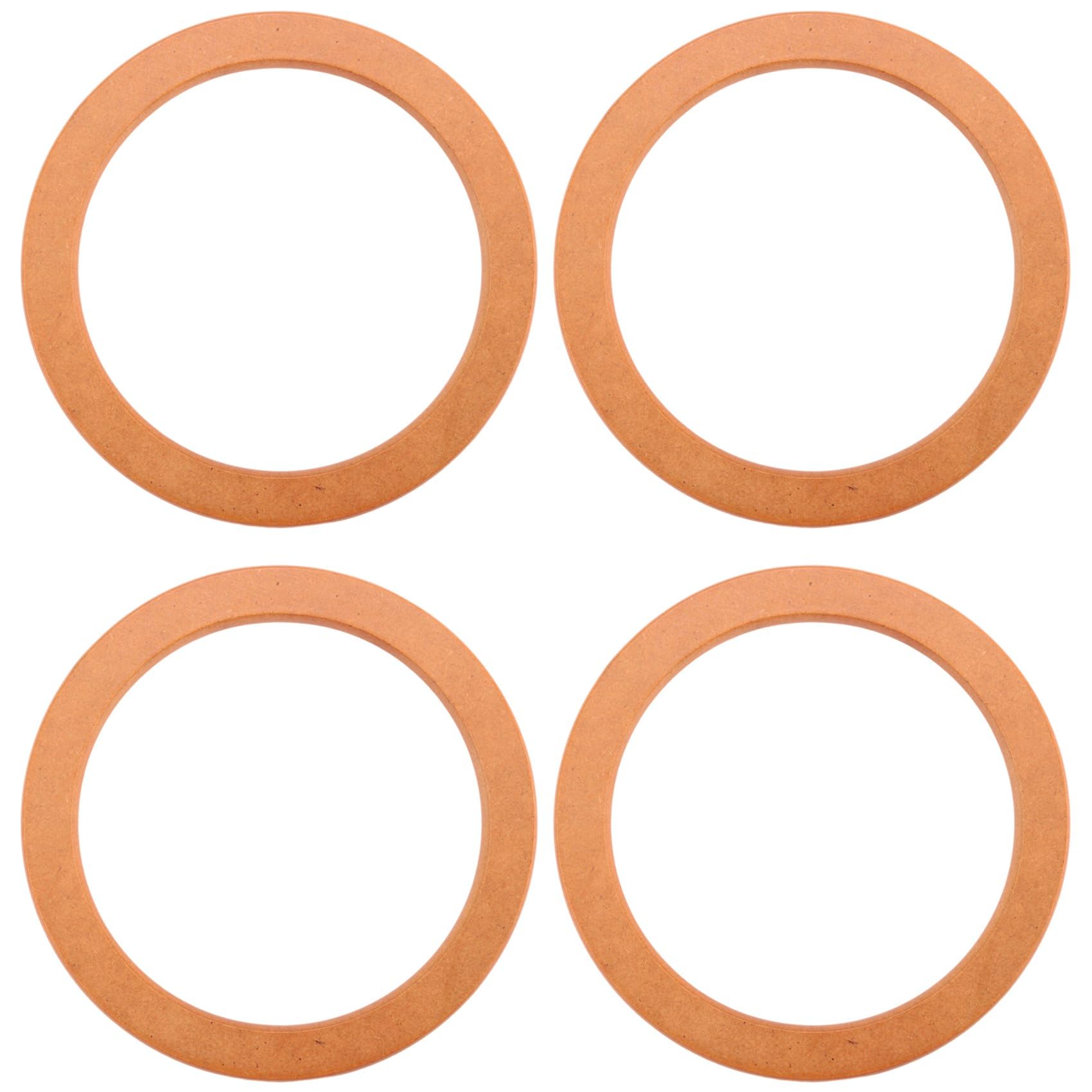 Bgfavcv 4Pcs Wooden Round Shaped Handles Replacement For Handmade Bag Handbags Purse Handles
