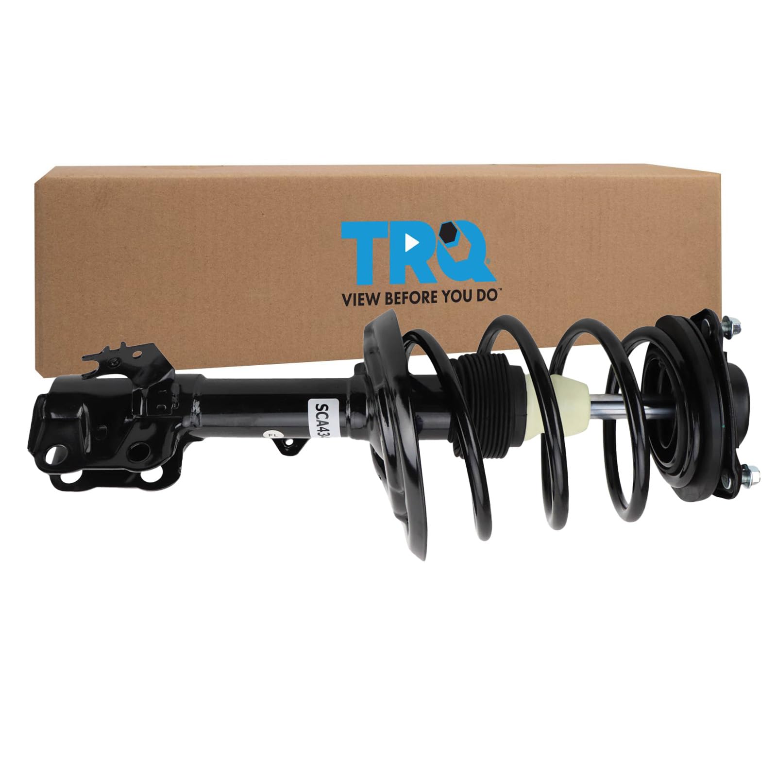 TRQ Front Left Complete Strut & Coil Spring Assembly Drivers Side Compatible with 2018-2022 Toyota Camry