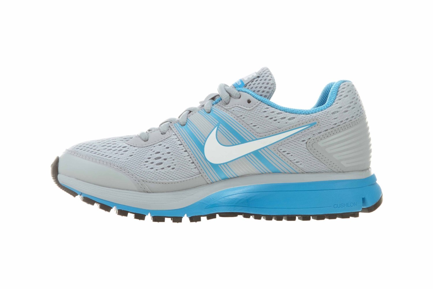 Nike Women's Air Pegasus+ 29 Narrow Running Shoes-WLF GRY/SMMT WHT/BL GLW-6.5