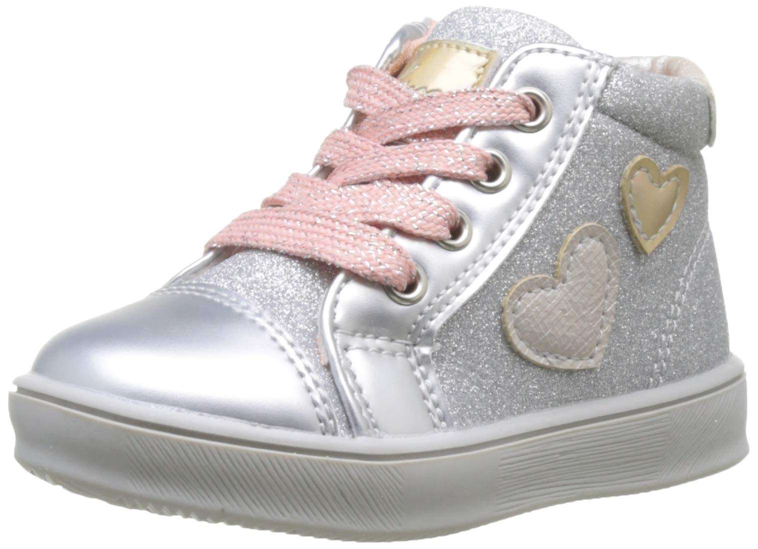Chicco Boy's Girl's Faith Ankle Boot, Silver 1, 3.5 UK Child