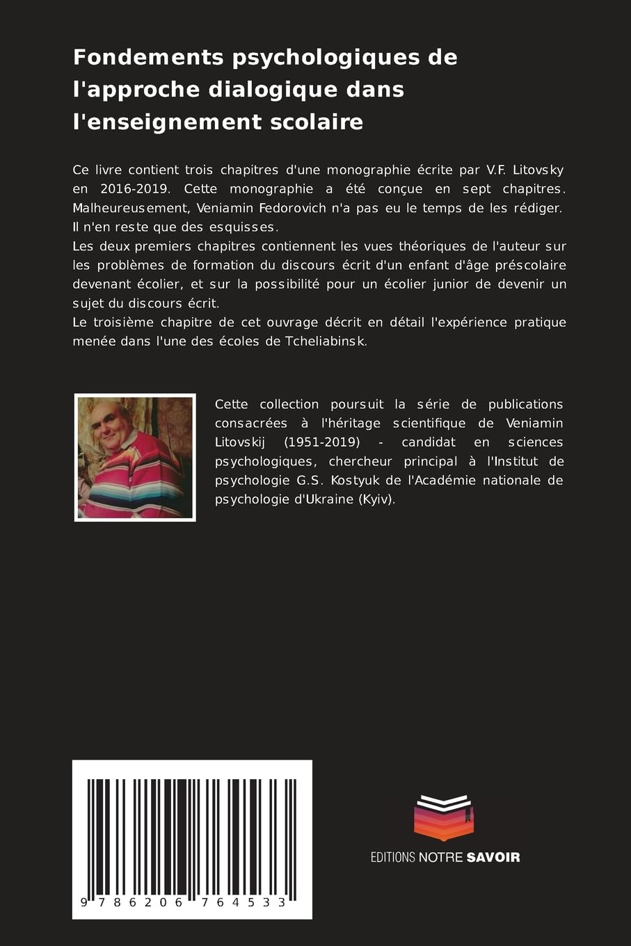 Fondements psychologiques de l'approche dialogique dans l'enseignement scolaire: Approches novatrices de la formation du discours écrit des élèves de l'enseignement secondaire