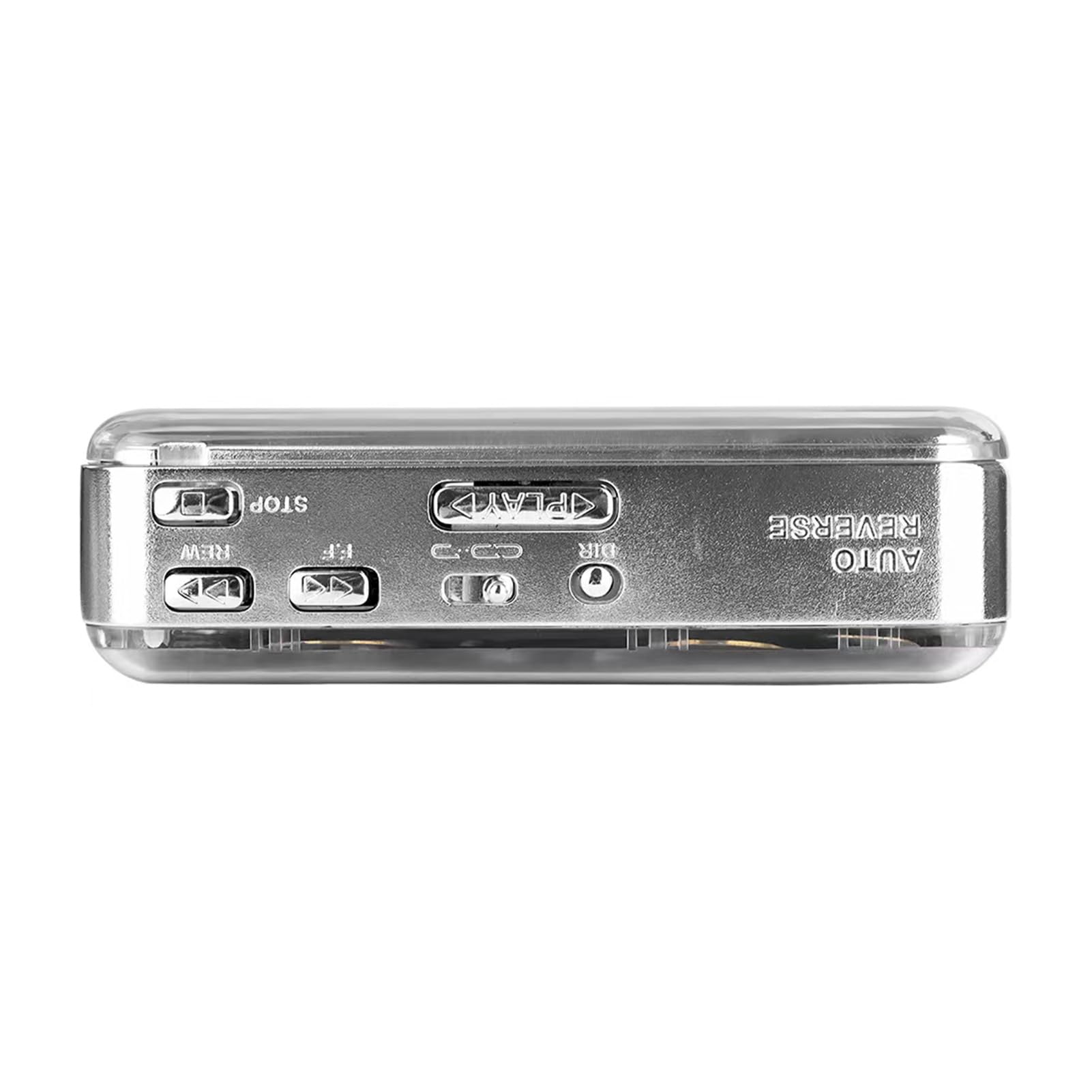 Dwukanałowy Stereofoniczny Przenośny Przezroczysty Konwerter MP3 Odtwarzacz Kasetowy USB2.0, Czysta jakość Dźwięku, łatwy Transfer, Lekka Konstrukcja, Mocne Odtwarzanie Dźwięku,