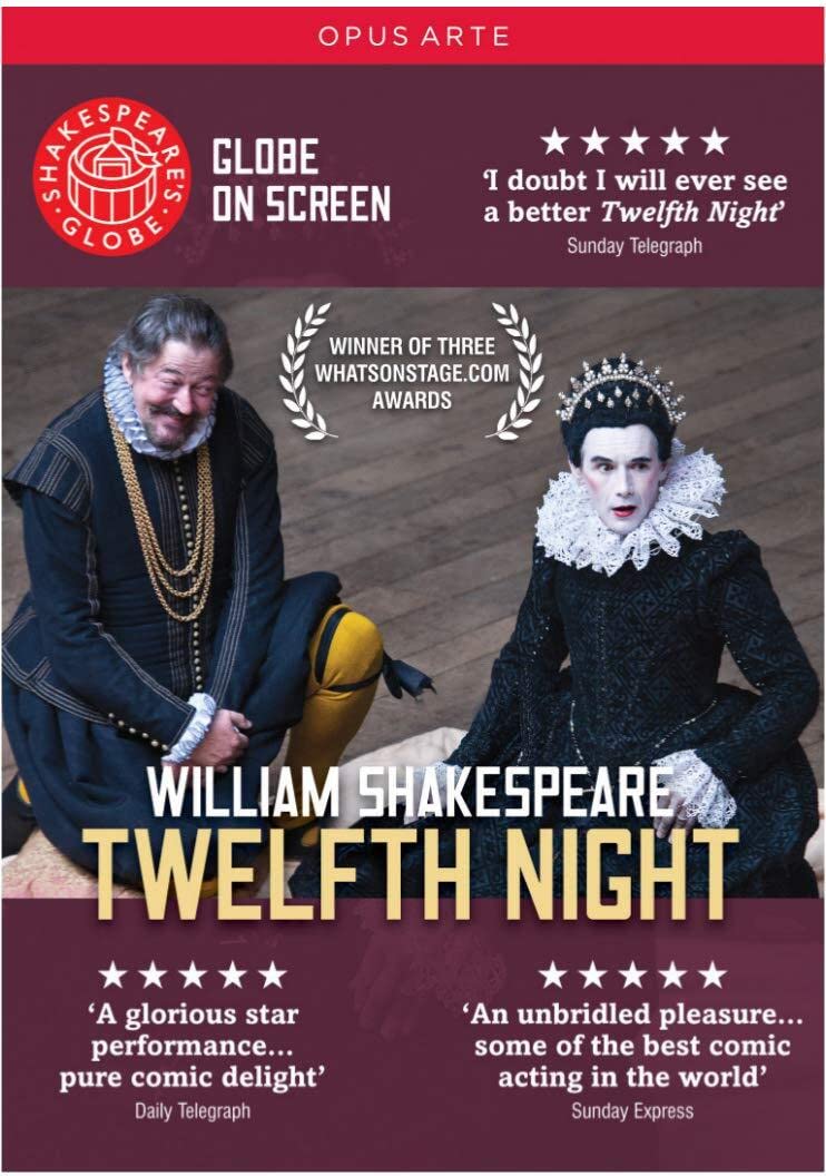 Shakespeare: Twelfth Night (Globe on Screen) [DVD] [2013]