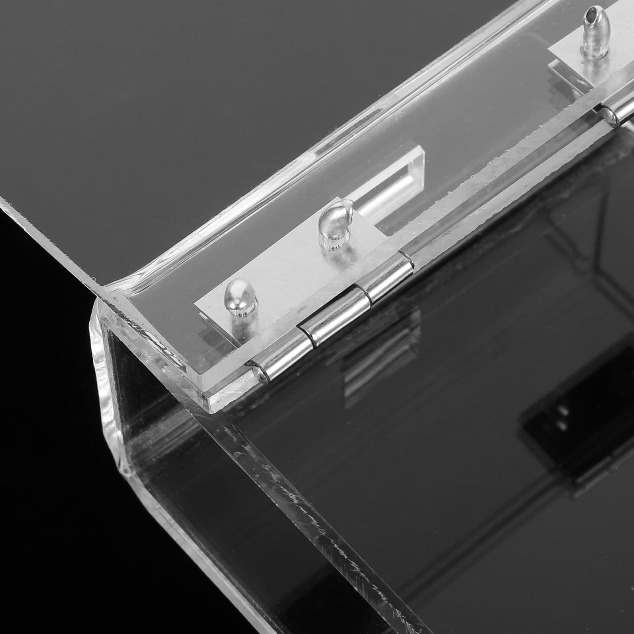 Operitacx Transparente Abschließbare Handy-Aufbewahrungsbox 8"X4"X2" Mobiler Telefonschrank Für Büro Und Klassenzimmer Sicherer Smartphone-Aufbewahrungsschrank Mit Schloss