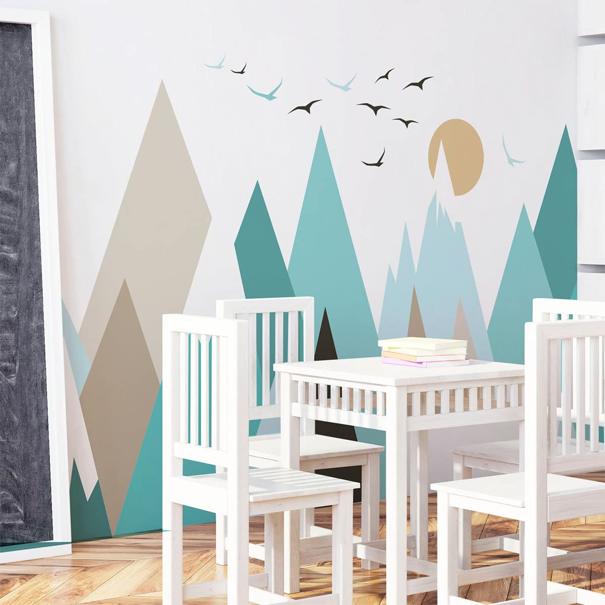 Ambiance Stickers Muraux Enfants Décoration Chambre Bébé - Autocollant Sticker Mural Adhesif Géant | Guika - H110 x L165 cm