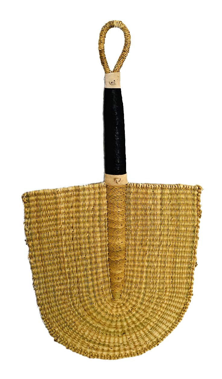 Motherland Fans: African handwoven bolga fan
