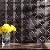 FASÄDE Traditional Style/Pattern 4 Decorative Vinyl 18in x 24in Backsplash Panel in Smoked Pewter (5 Pack)