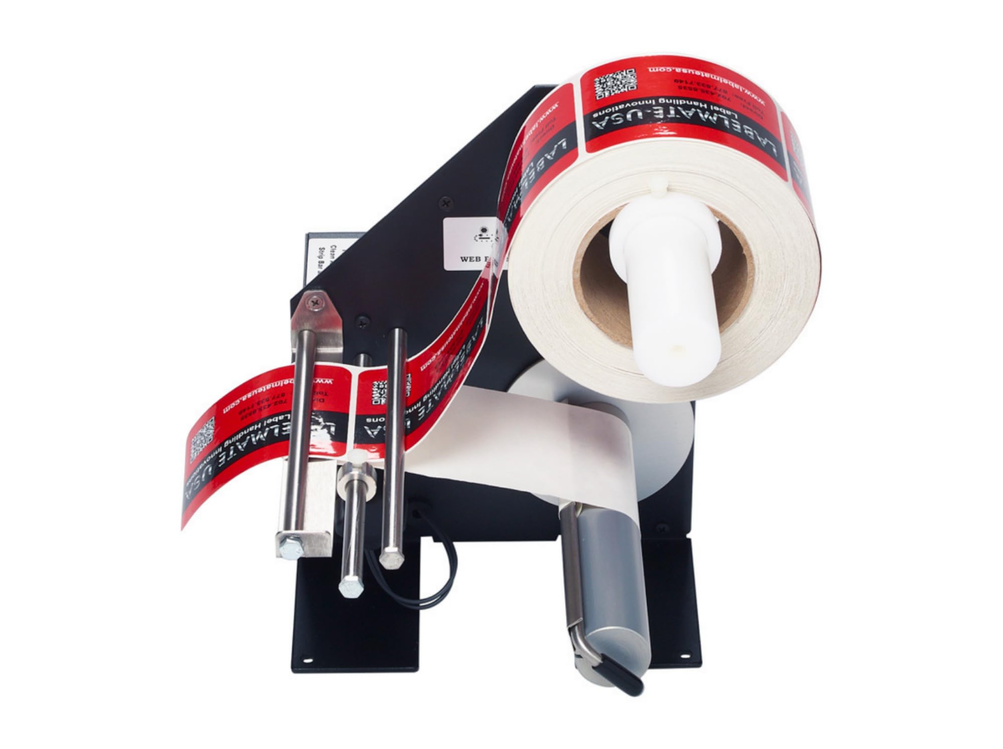 Labelmate ld-200-rs etiqueta dispensador, altura de 10,5 cm, 10,5 cm ancho, negro