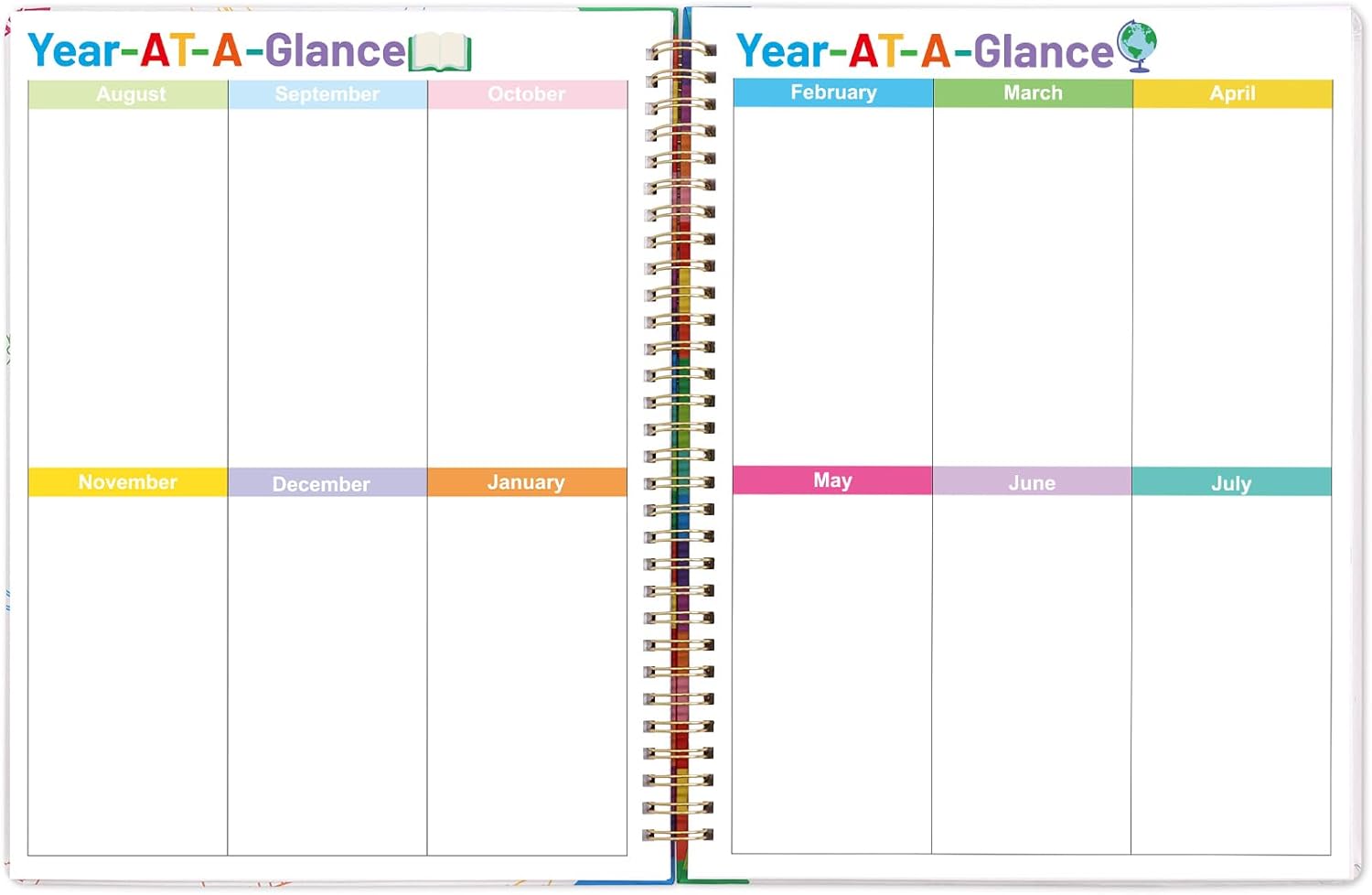  Grade Book, Attendance Book for Teachers, Teacher Record Book | teacher roll book, for Elementary Teachers, for Middle School Teachers, Classroom Office Supplies, 8-1/2 x 11 inch, Doodle thumbnail
