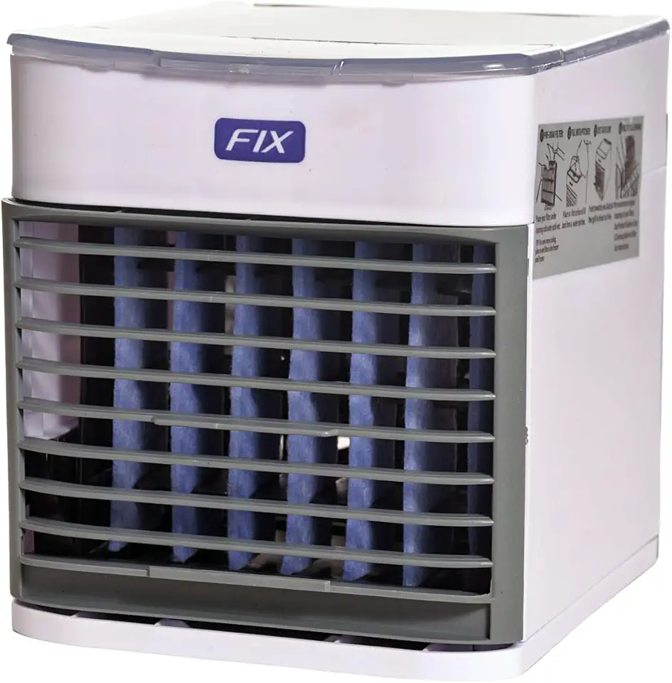 Mini Refrigerador de Ar 1.2 Litros 5V 10W - Climatizador Portátil USB para Ambientes Pequenos - Fix - FXE90015