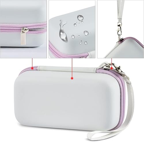 Miniatura 4 de Funda organizadora para depiladora Braun Silk-epil 3/3-270 y accesorios, caja protectora dura de almacenamiento de viaje con bolsillo de malla,