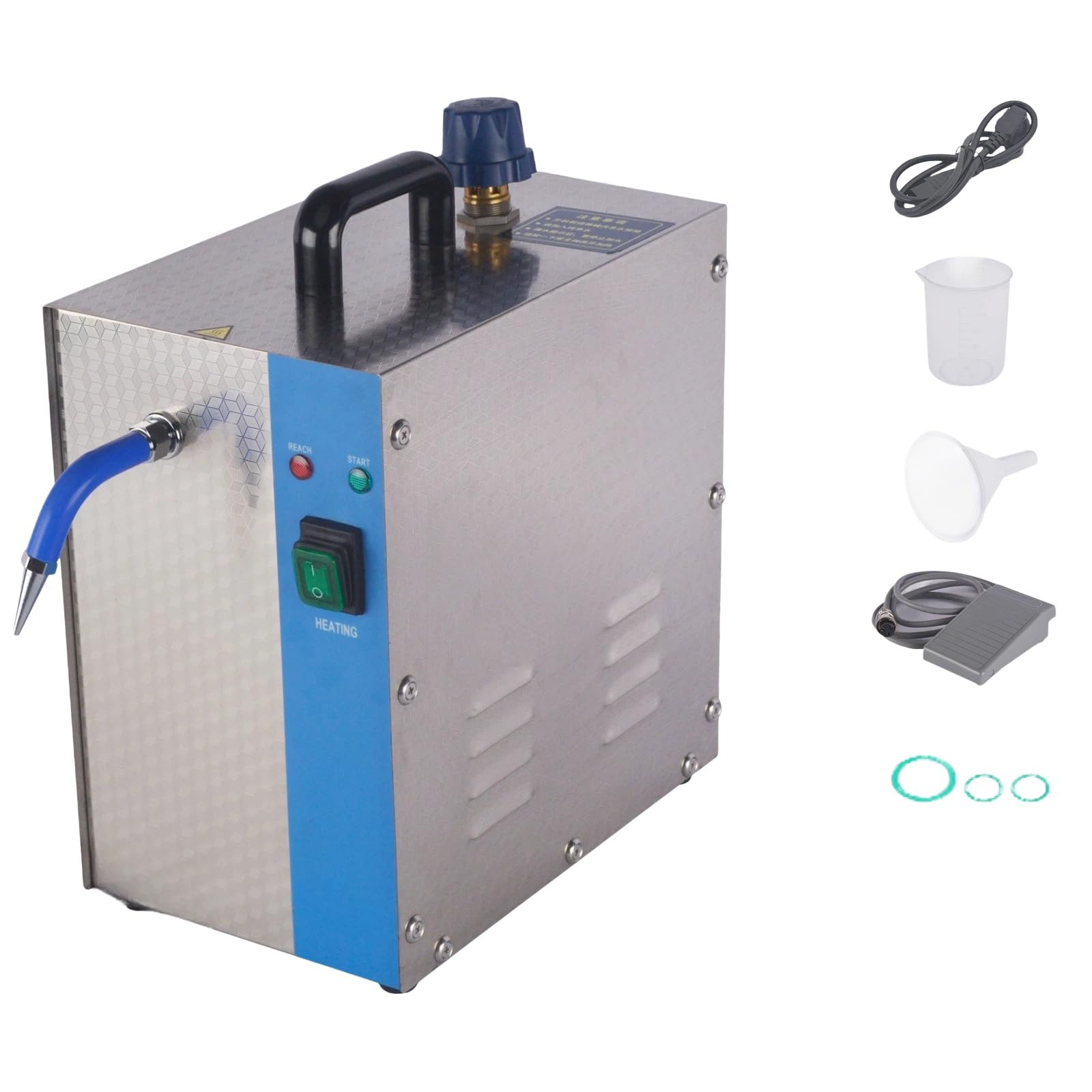 Limpiador a vapor for joyería, oro y plata profesional