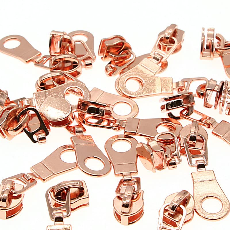 #5 Metallic Nylon Coil Zipper by The Yard - Image 4