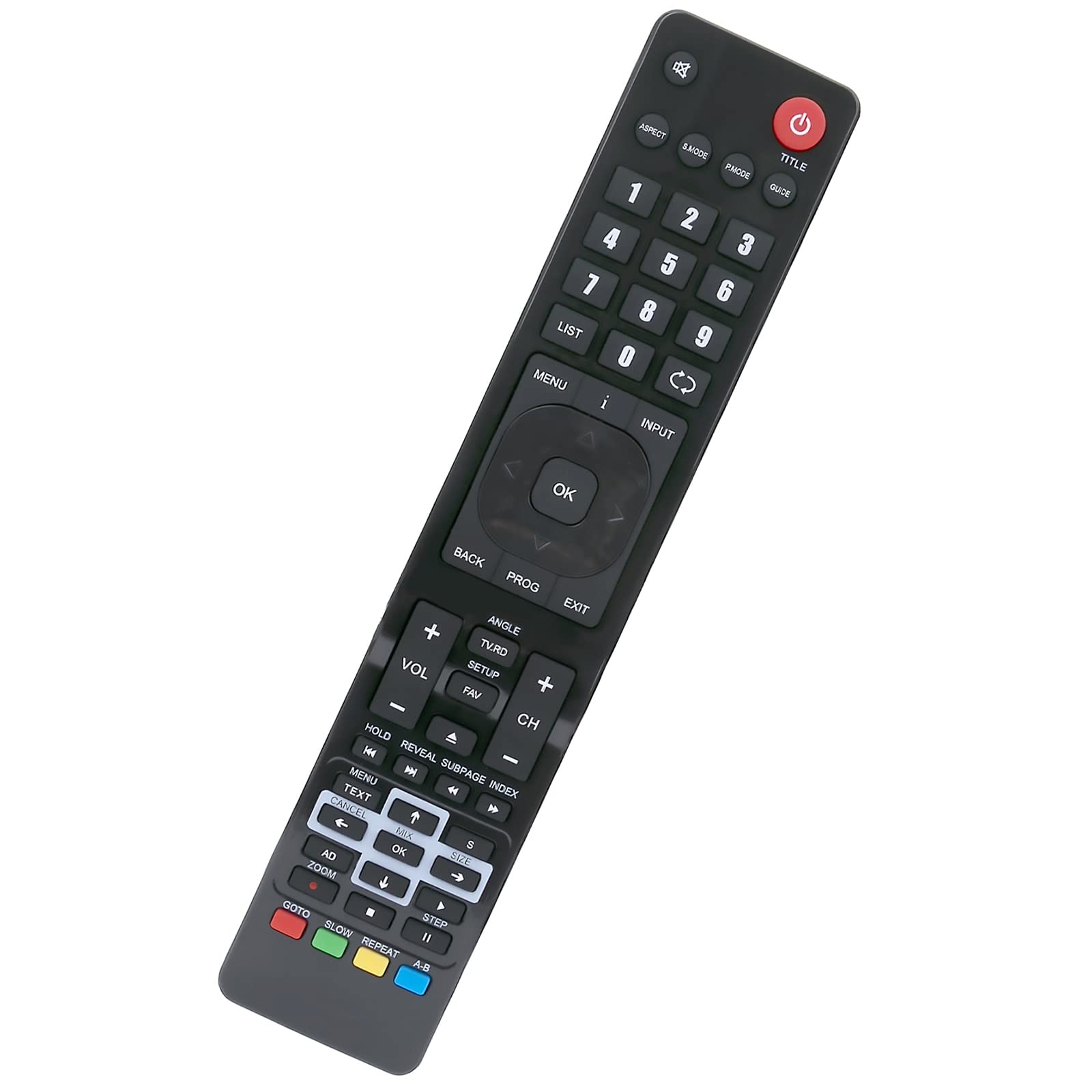 RM-C3174 Replacement Remote Control Fit for JVC LED HDTV LT-55C55 LT-50C550 LT-49C550 LT-42C550 LT-40C550 LT-40C551 LT-48C540 LT-40C540 LT-22C540 LT-32C460