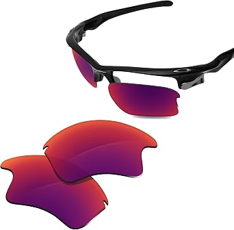 100% Precise-Fit Replacement Sunglass Lenses for Oakley Fast Jacket XL OO9156