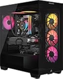 Vengeance i7500 Gaming PC – Liquid Cooled Intel Core i7-14700KF CPU – NVIDIA GeForce RTX 5070 GPU – 32GB Vengeance RGB DDR5 Memory – 1TB M.2 SSD – Black