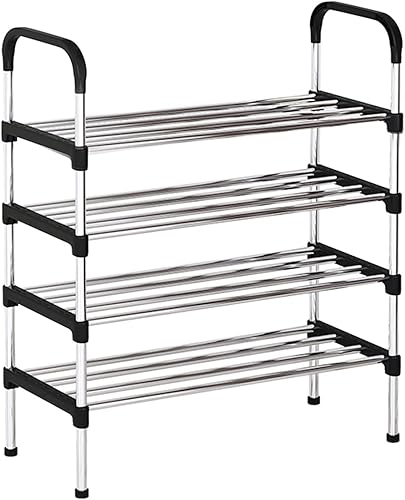 Miniatura 1 de Zapatero de gran capacidad para el hogar, estante de almacenamiento simple extraíble de múltiples capas de gran capacidad para ahorrar espacio