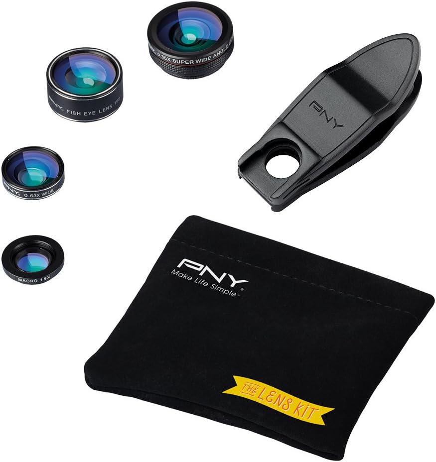 PNY 4-in-1 Lens Kit for Smartphone