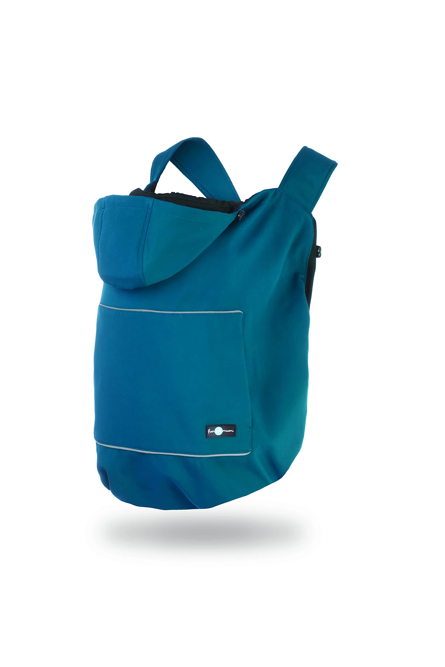 FUN2BEMUMSoftshell Baby Carry Cover Petrol Blue