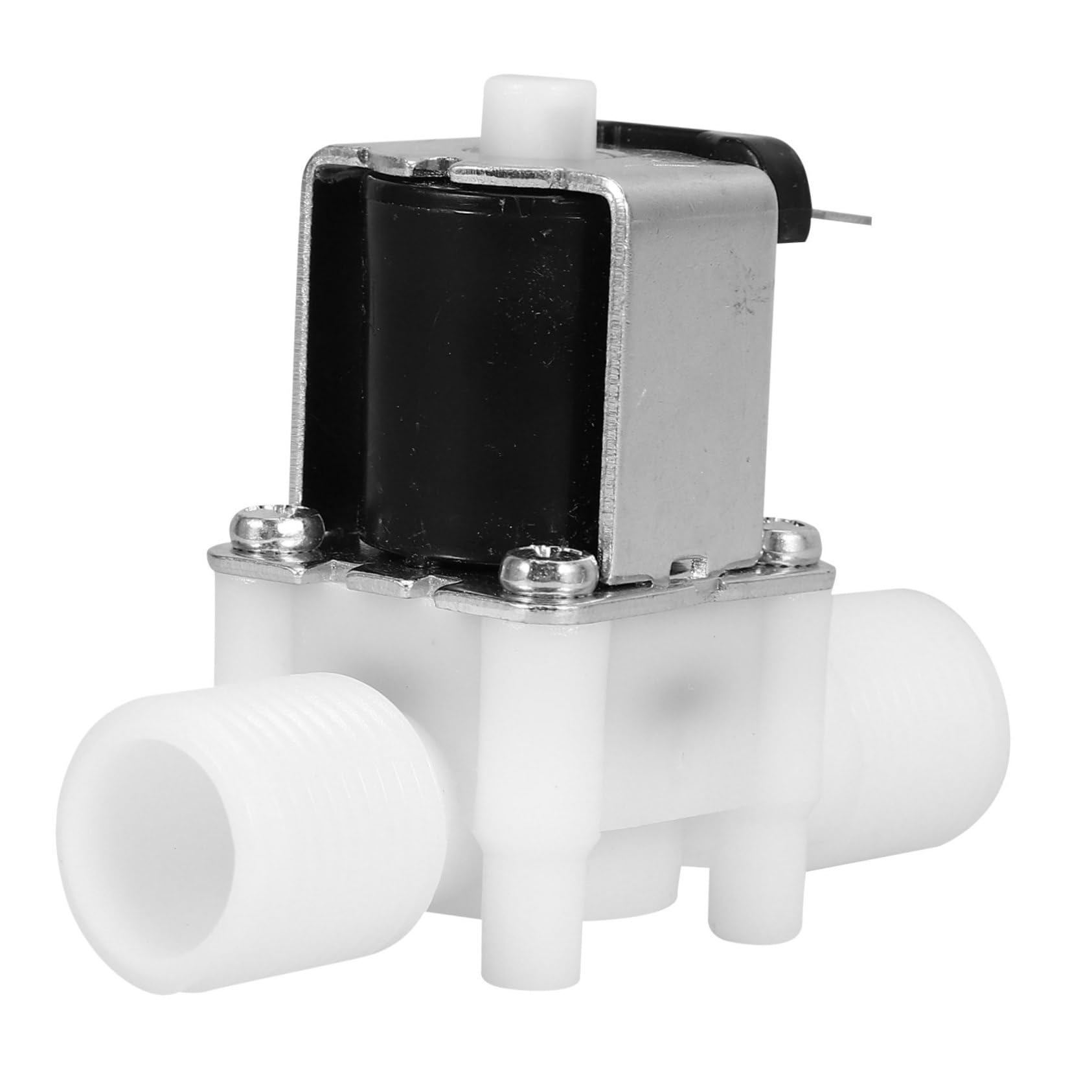 Válvula solenoide eléctrica para control de agua que evita el riego manual