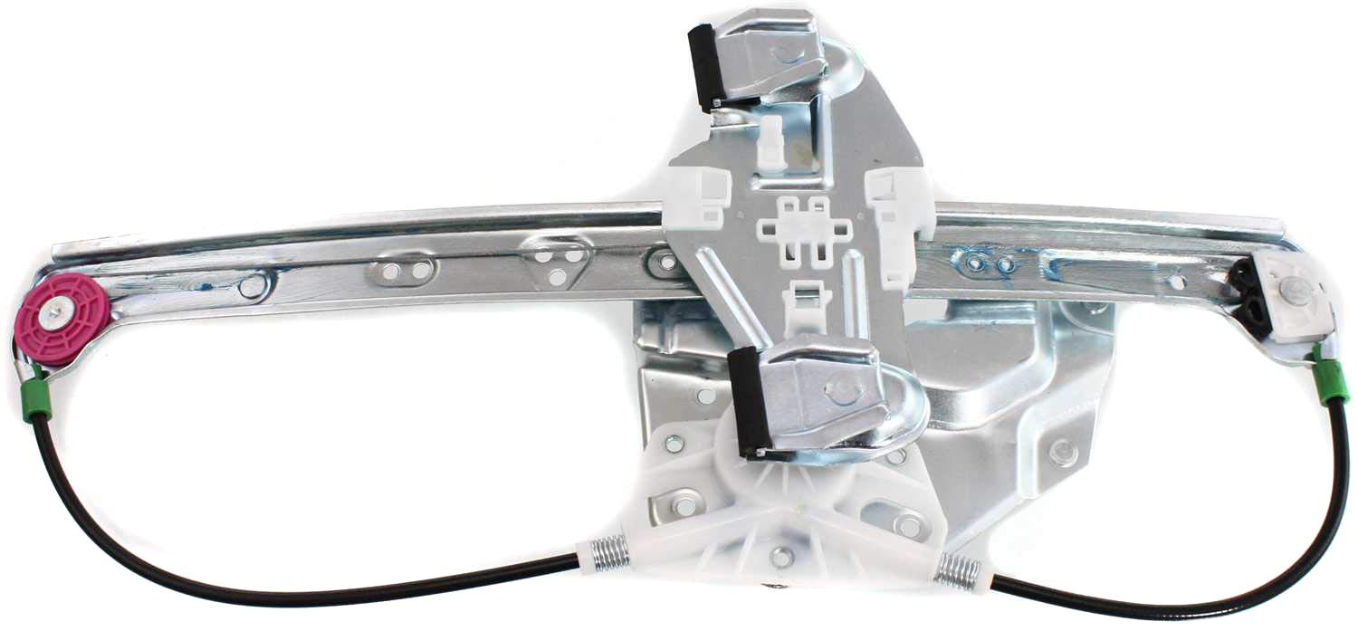 Evan-Fischer EVA16772021072 Window Regulator Power Without Motor Rear Driver Side Replaces Partslink# GM1550112