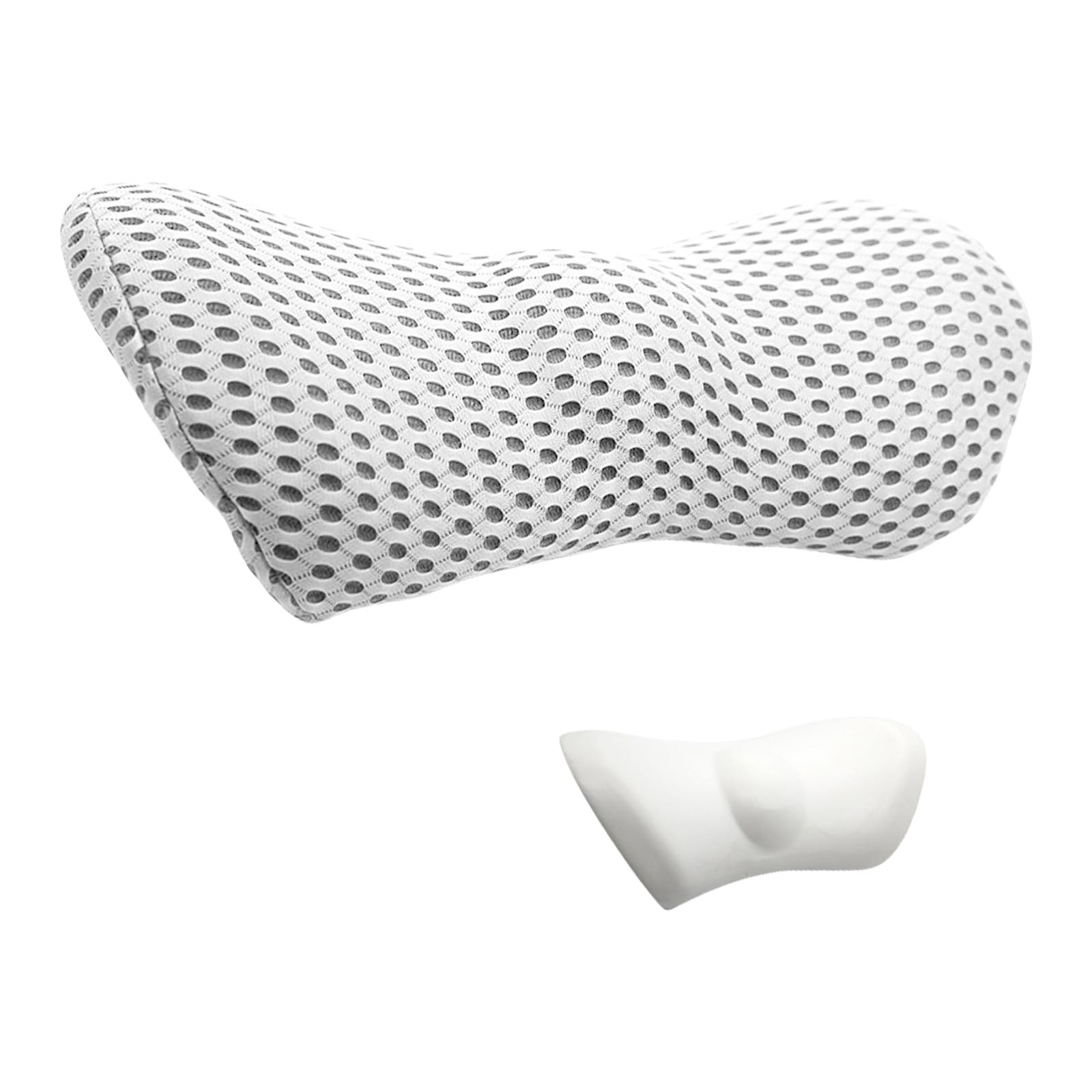 Coussin de dossier ergonomique 3D pour siège de bureau et siège auto avec housse lavable